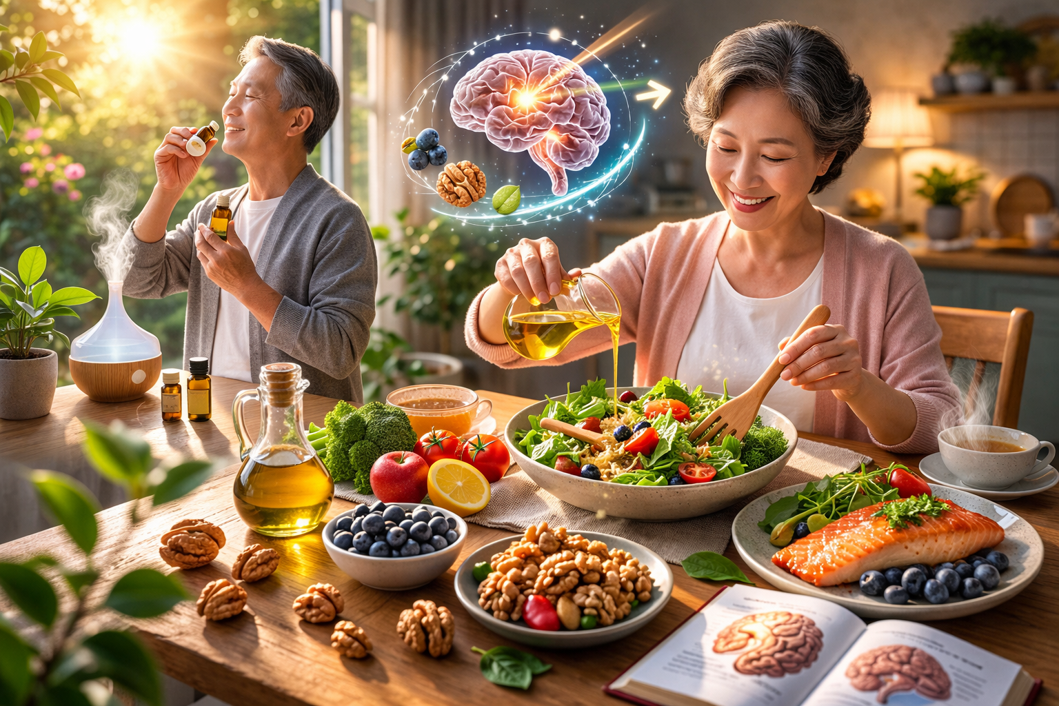 7 個護腦祕訣+日常實例:用氣味記憶與 MIND 飲食逆轉大腦衰退 - ai-fingermedia.com